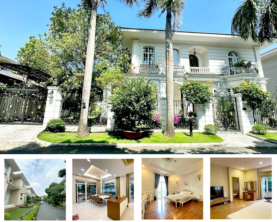 Cho thuê biệt thự đơn lập khu compound Phú Gia