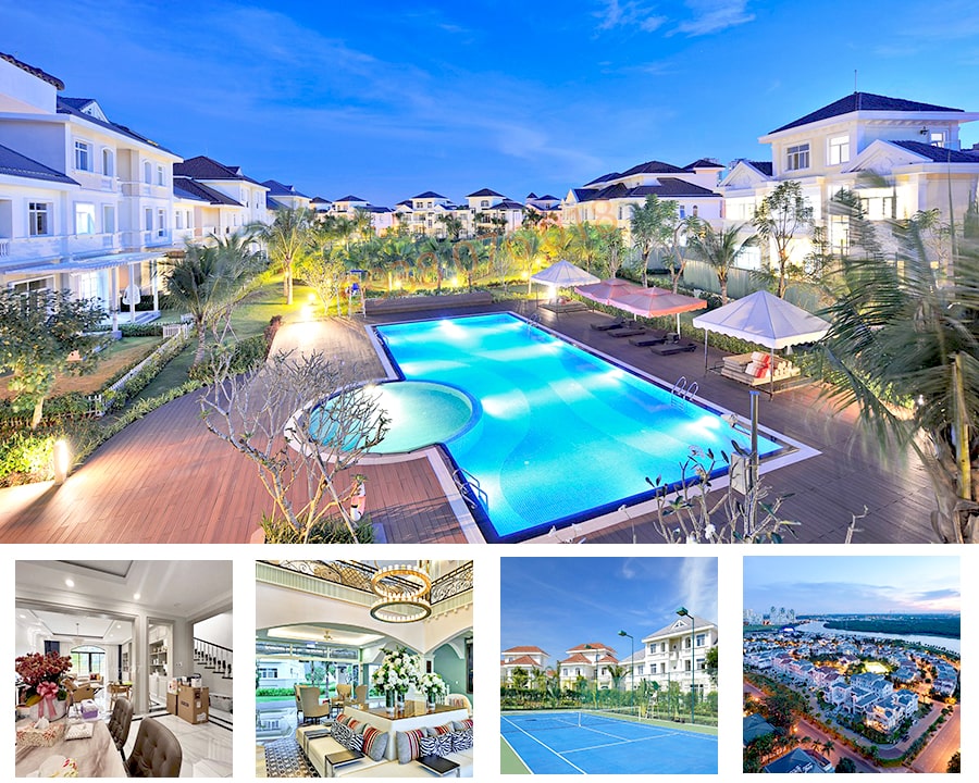 Cho thuê biệt thự Chateau – Phú Mỹ Hưng