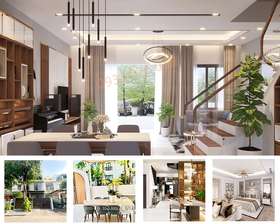 Cho thuê biệt thự Phú Mỹ Hưng căn Phố Vườn liên kế