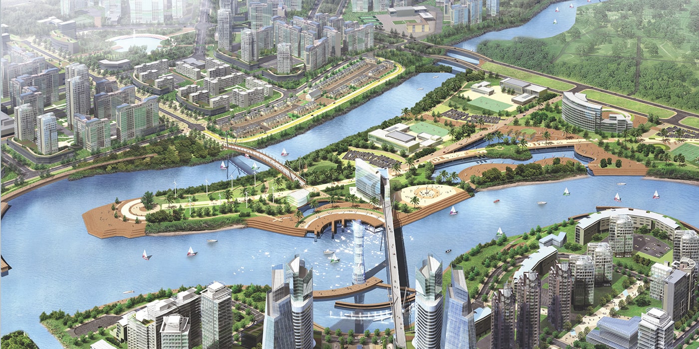 Không gian xanh đa dạng Zeitgeist Nhà Bè